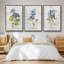 Lin bleu géranium 3 pièces-97758298-97758292