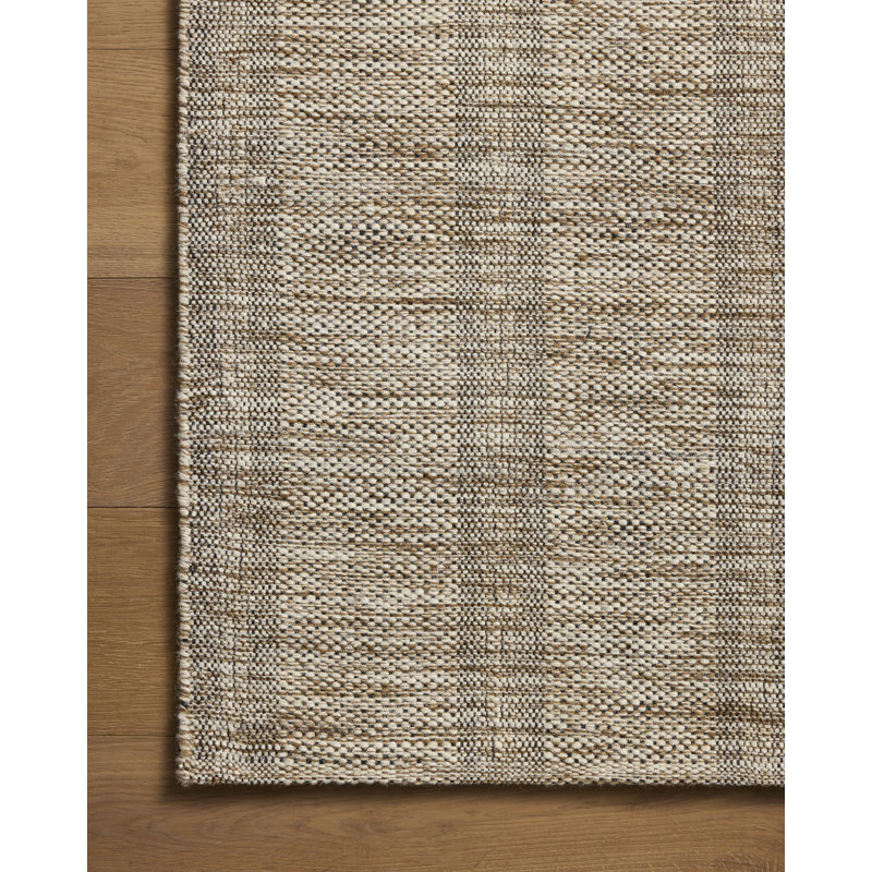 Chris Loves Julia x Loloi Eugene Chestnut / Ivory Area Rug, Toffee / Ivory, 7'-9" x 9'-9"