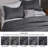 Bedsure Quilt Set for Dorm Decor, Lightweight All-Season Comforter, Bedspread Coverlet with Clover Pattern-116945766-116945768
