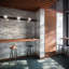 Komorebi Brick Metallic 2X12 Subway Look Polished Glass Tile-1894263148