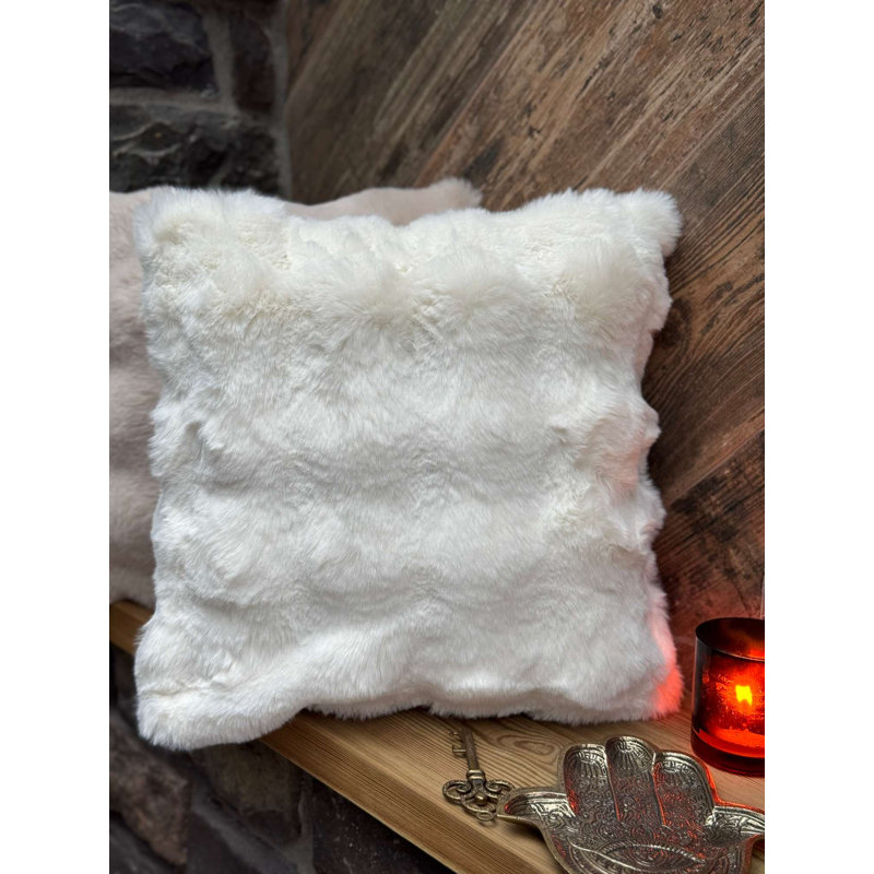 Housse de coussin lavable à la machine, couleur crème, 19,7 po x 19,7 po | 100% polyester, tissu durable et doux | Parfait pour le salon, la chambre à coucher et les espaces extérieurs | Facile d'entretien et décoration élégante