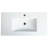 Ceramic Sink For Bathroom 36 Inch - White, , Overflow Hole, Pre-drilled Faucet 36.57 In. Depth X 18.59 Width 6.64 Height, Construction Vanity White Porcelain, Water-, Overflow, Height