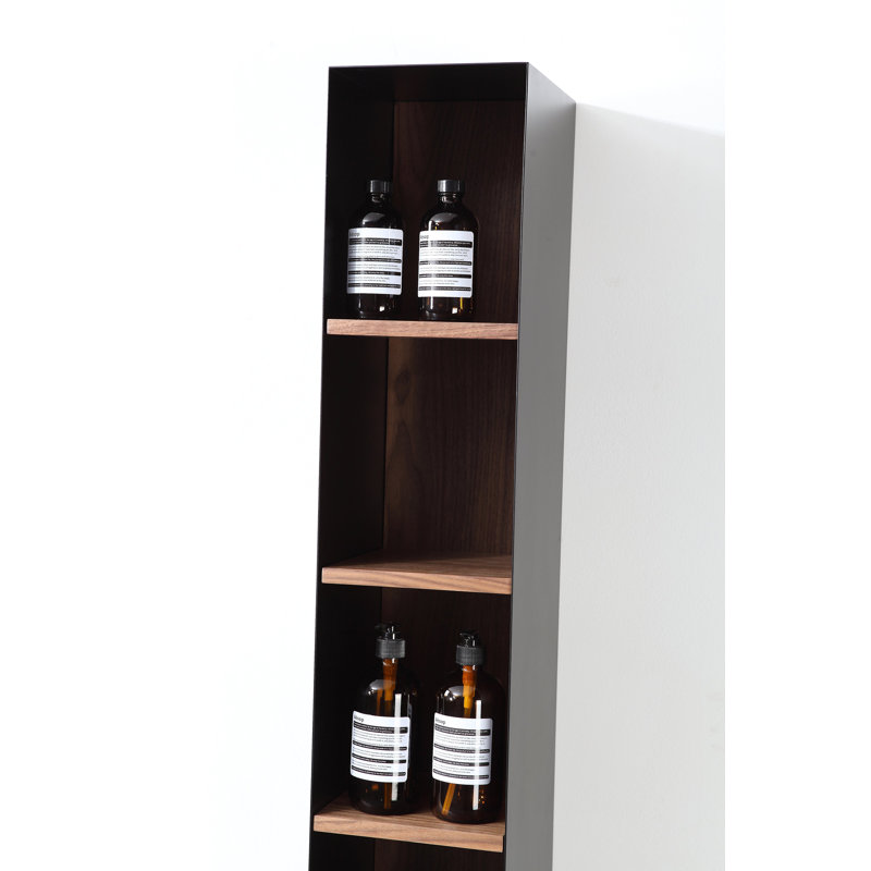 Figure 7" Wall-Mounted Bathroom Side Cabinet