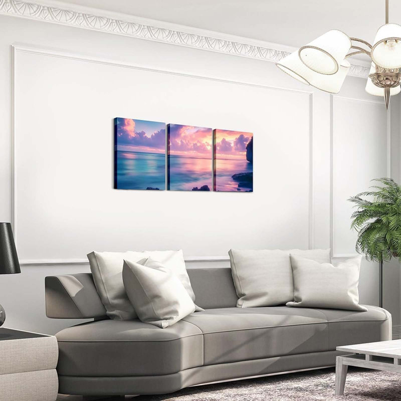 3 Piece Wrapped Canvas Print