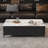 Modern rectangular stone slab coffee table-769302443-769302484