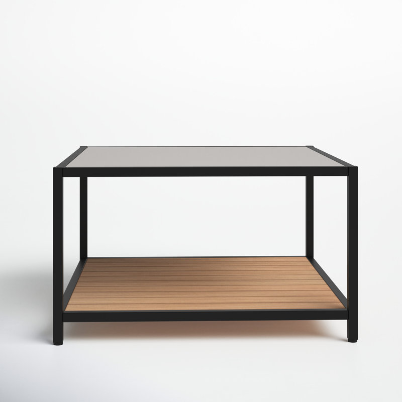 Michael 31'' Stone Outdoor Coffee Table