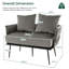 Ugarte 2 Seater Velvet Loveseat