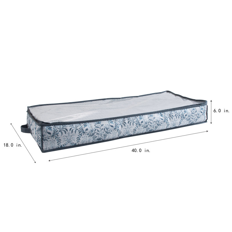 Rangement sous le lit en tissu