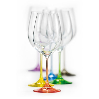 Ociuso 12.5oz. Crystal Wine Glass Set