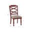 Chaise d'appoint rouge Trimble-121550816
