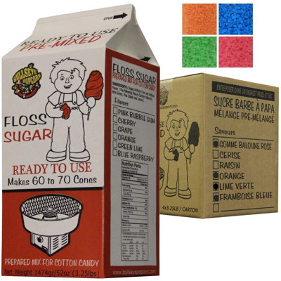 Mélange de sucre de noël en coton