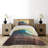 Hypnotic Coastal Polyester Coverlet
