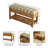 Avana Cotton Upholstered Storage Bench-1269659737