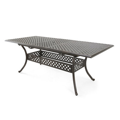 ABIGAIL CAST EXPANDABLE DINING TABLE
