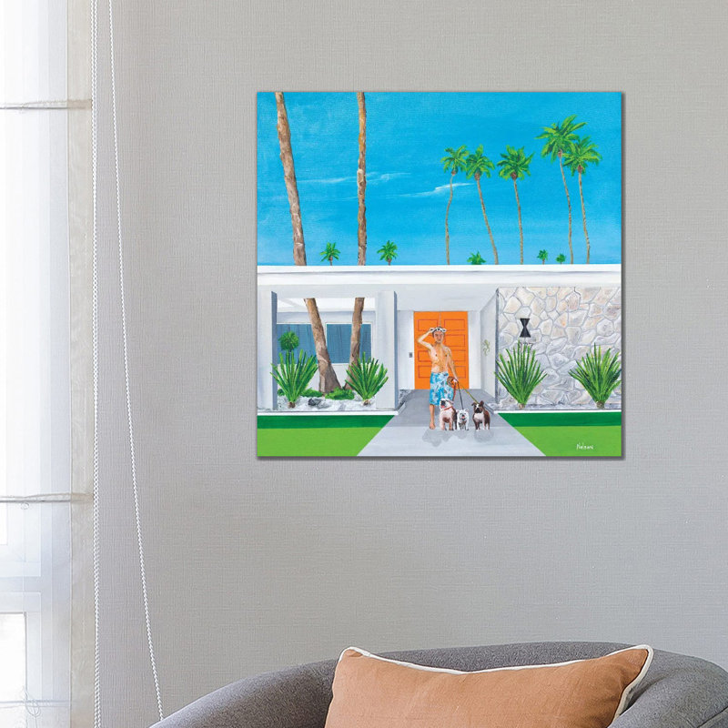 Bill And The Boys by Dan Nelson - Wrapped Canvas Painting, 66.04 cm H x 66.04 cm W x 1.91 cm D
