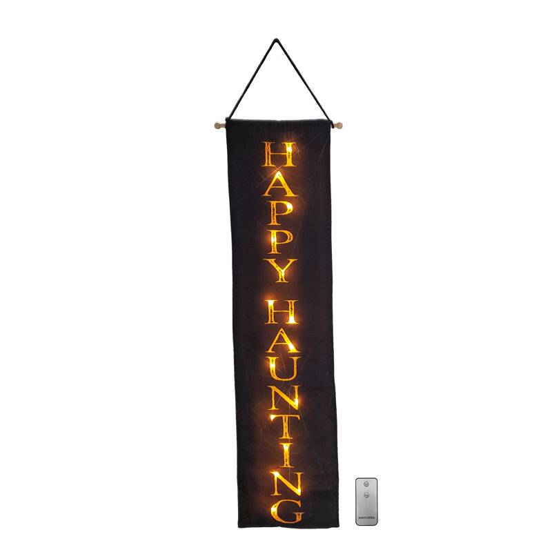 Bannière murale lumineuse Halina