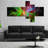 " Multi Colour Fractal Abstract Design "