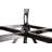 Sabrina Metal and Wood Cage Chandelier-1849605805
