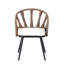 Ensemble contemporain d'extérieur avec chaises en rotin PE et table en bois plastique