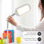 Lampe de travail directionnelle à DEL à intensité variable de 55 po avec finition blanche Litespan-62954096