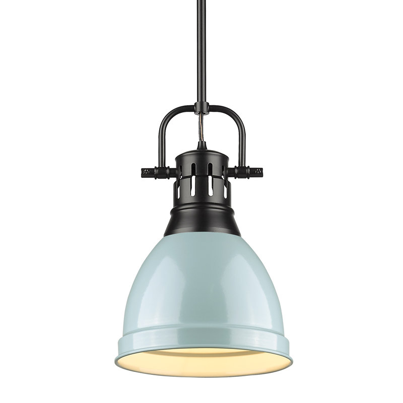Ruthie 1 - Light Pendant, Seafoam, Matte Black