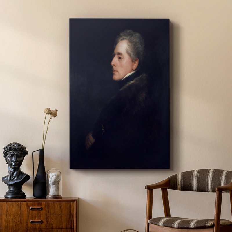 Impression de portrait rétro - galerie Cavas sur mesure