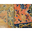 Tapis antique corail en laine Ningxia
