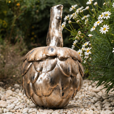 Artichoke Antique Sculpture