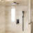 10 inch Wall Mounted Pressure Balanced Complete Shower System With 3 Setting Shower Handheld-62488644