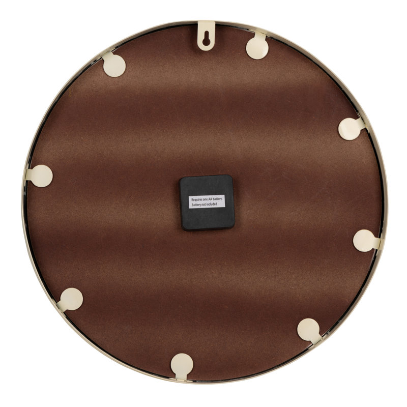 Metal Analog Wall Clock