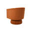 Upholstered Swivel Barrel Chair-1044956920