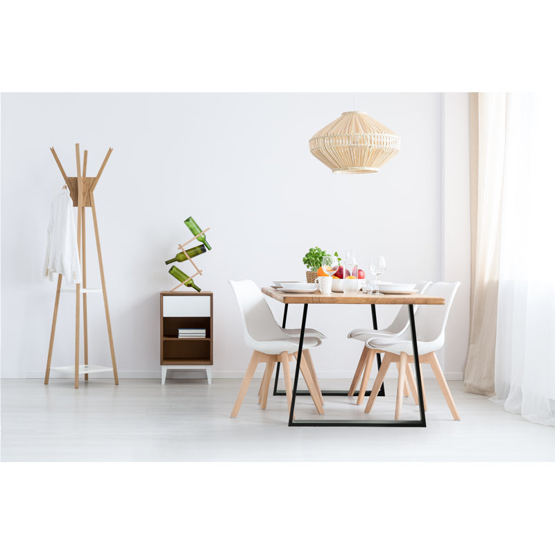 Funon Table Base, White