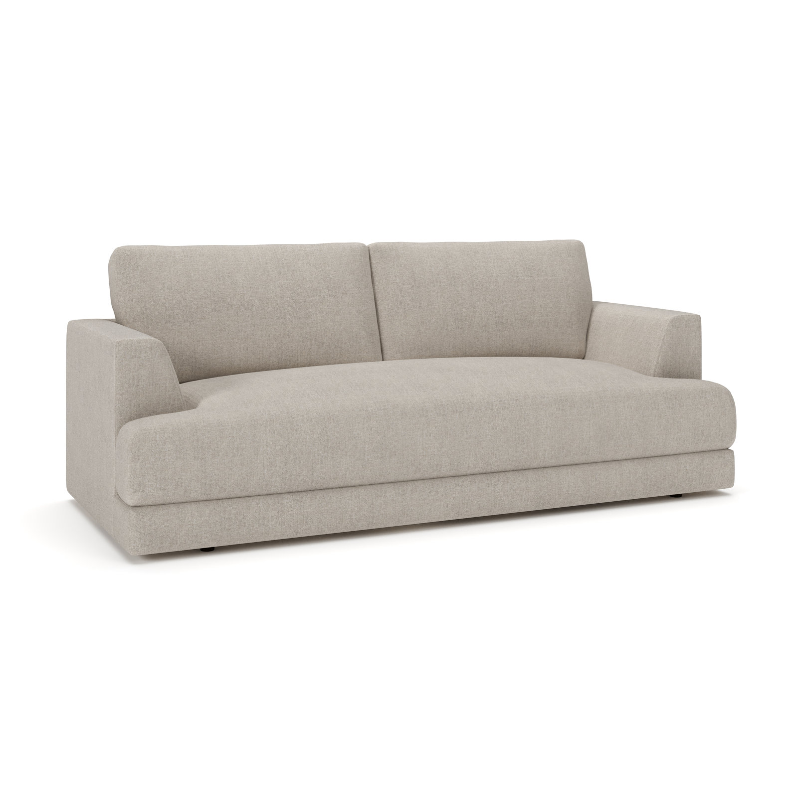Laguna 96'' Sofa, Monique Twine Textured Chenille
