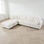 Larralde Upholstered Sectional Modern Large U-Shape Sectional Sofa, 2 Large Chaise with Storage Space for Living Room, 2 Lumbar Support Pillows-1447287959