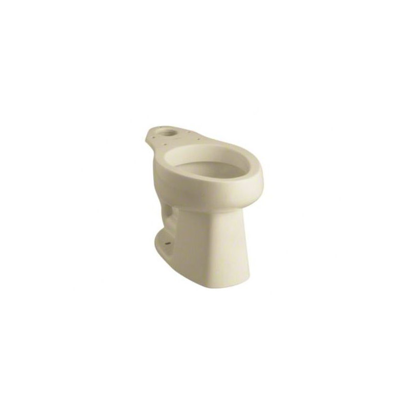 Windham 1.28 GPF Elongated Toilet Bowl Only, Almond