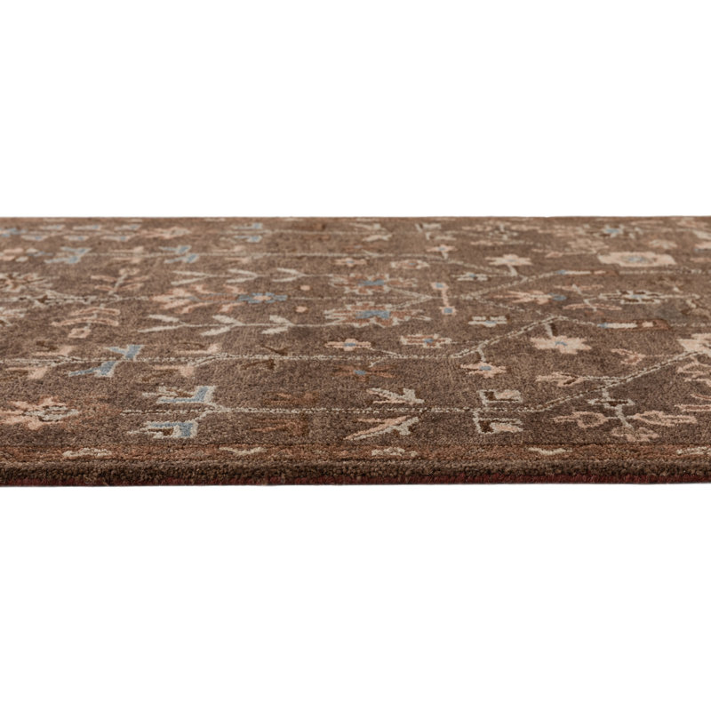 Bella Hand Tufted Wool Siba Rug, Rectangle 8'9" x 11'9"