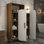Rangement de salle de bain autoportant 52 po Elowen