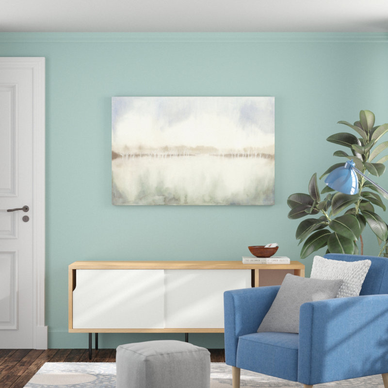 Mid Morning Mist I by Grace Popp - Painting Print, Wrapped Canvas, 20cm H x 30cm W