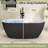 51'' x 28'' Freestanding Soaking Acrylic Bathtub-94129007