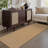 Cotton Weave Washable Area Rug - Stylish Mesh Design for Living Room, Bedroom, or Office Decor-771629273-769727734