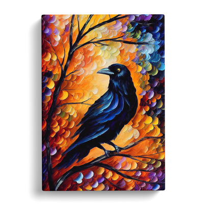 Troyanek Raven Bird Vol.2 - Wrapped Canvas