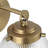 1-Light Ribbed Glass Globe Wall Sconce