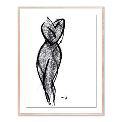 Nude 6 Print by Johan Gert Manschot