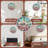 Colorful Cartoon Wall Clock Design