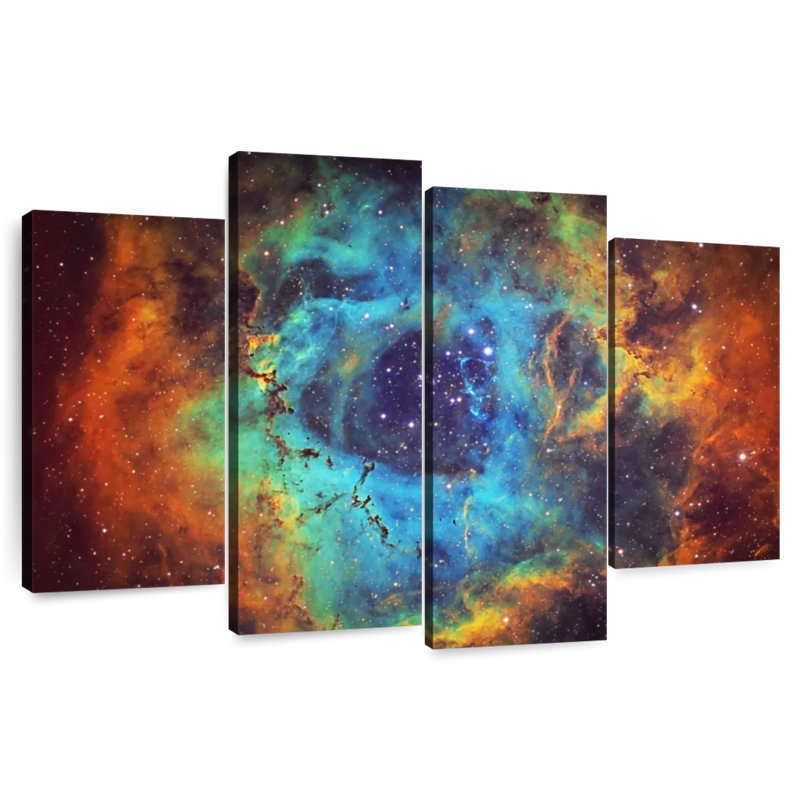 Oberle Celestial Nebula, 42" H x 68" W