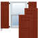 EnduraCore Composite San Juan Capistrano Mission Style Shutters