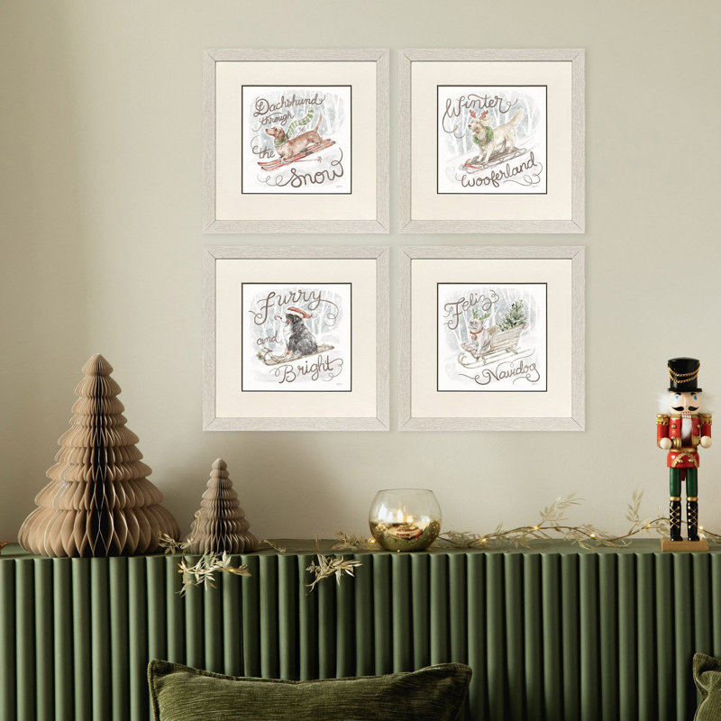 Joyeux Pawliday, art encadré