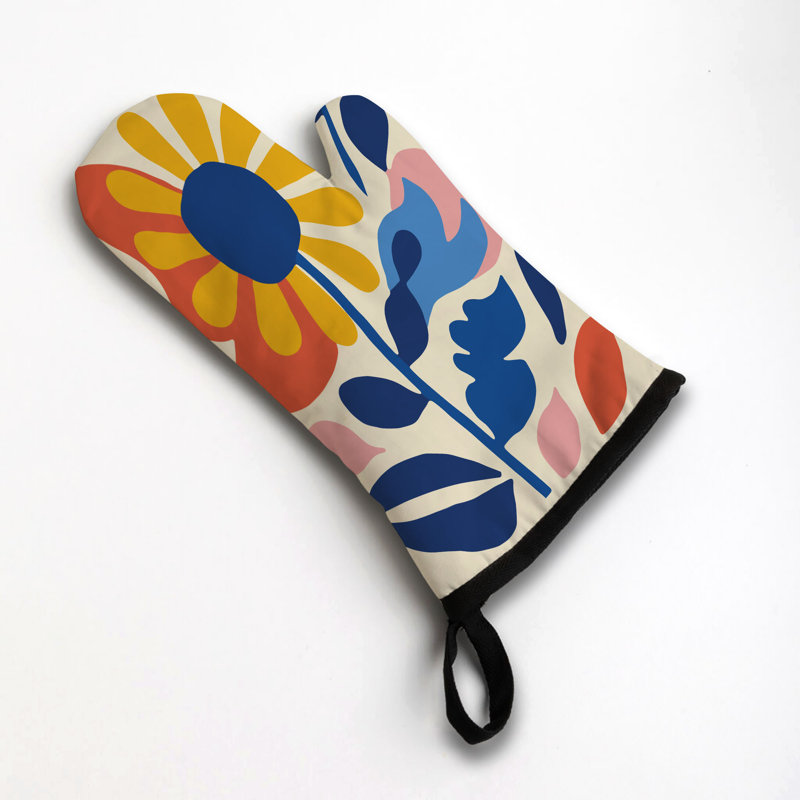 Soft Buds Oven Mitt Cotton Twill
