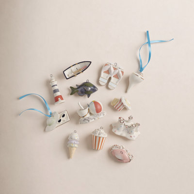 Summer 12-Piece Mini Ornament Set
