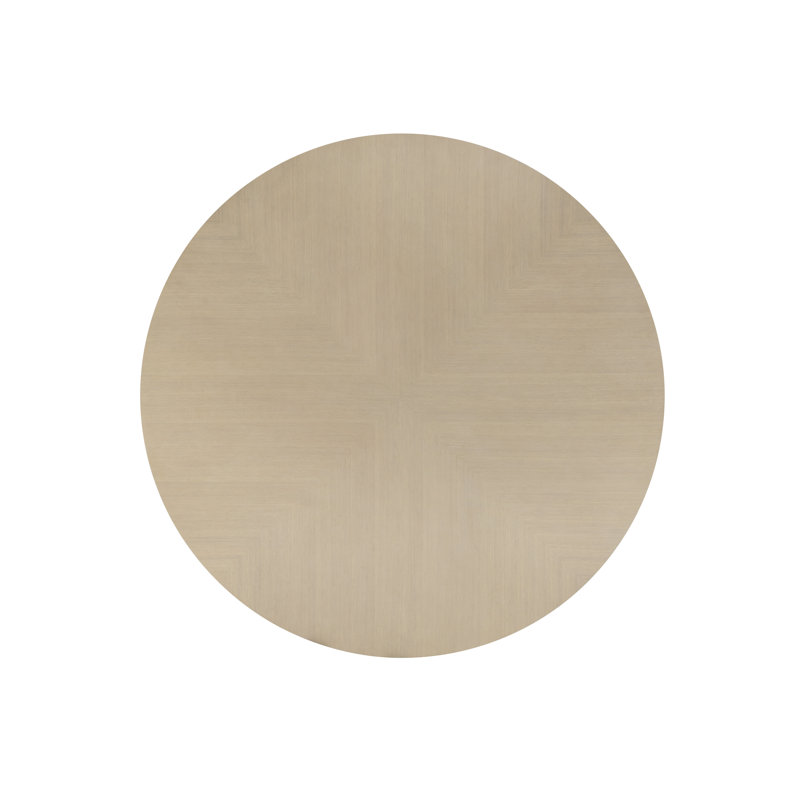 Maitland Smith Oak Round Solid Wood Dining Table
